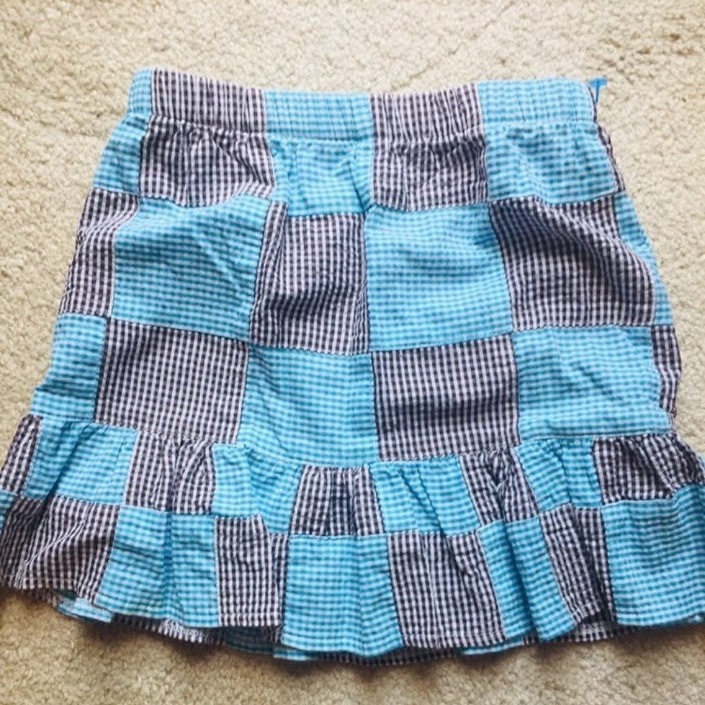 Kelly's Kids Gingham Skirt
